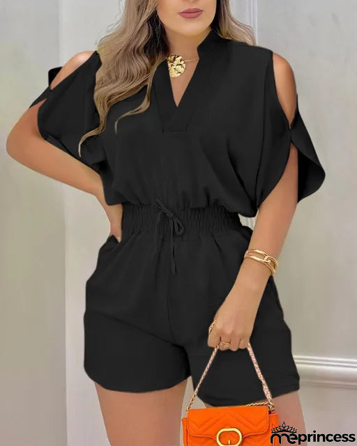 Tailored and airy Romper