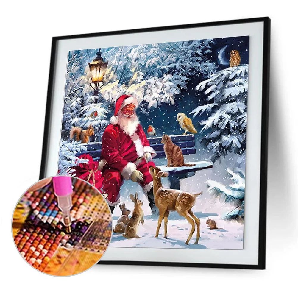 Diamond Painting - Full Round Drill - Christmas(30*30cm)