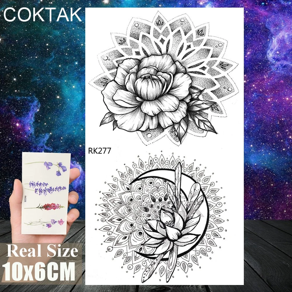 Creative Sexy Lady High Heels Temporary Tattoos Sticker Black Fake Waterpoof Tattoos Body Art Arm Chest Tattoo Decal For Adult