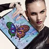 DIY Butterfly Special Shaped Diamond Painting Wristlet Wallet Women Clutch Mosaic Bag