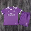 Joyfball 2016-2017 Kids Size Retro Real Madrid Away Football Shirt