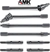 AMK UTB18 Front Axle Servo Mount + RC Front & Rear Drive Shaft CVD Axle for Axial RC Crawler 1/18 UTB18 Capra Unlimited Trail Buggy RTR AXI01002T1 Update Parts