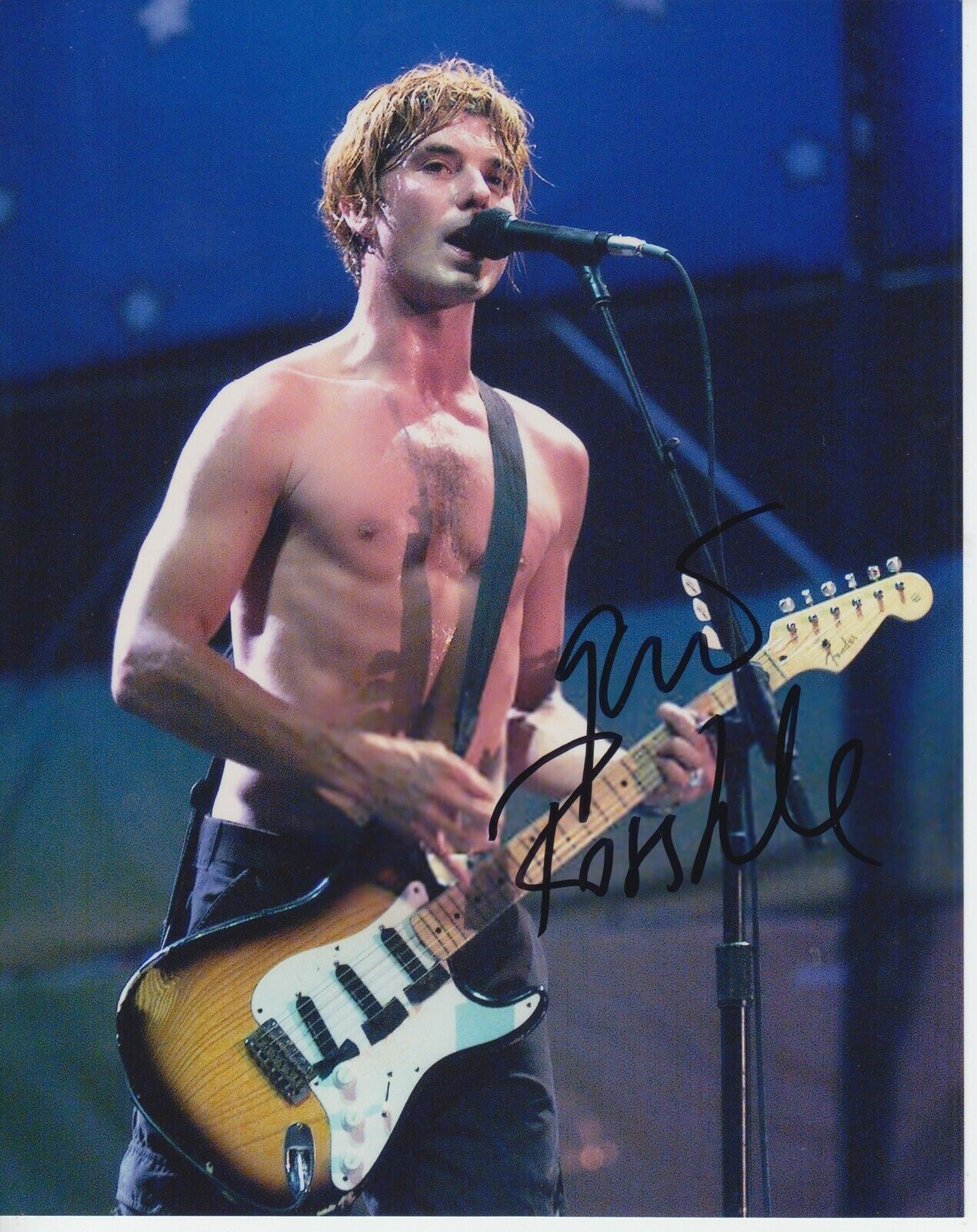 Gavin Rossdale (Bush) #2 8x10 Signed Photo Poster painting w/ COA -