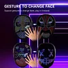 LED Luminous Mask DIY Editing Graffiti Cyberpunk Mask Helmet Electronic Screen Bluetooth Gesture Sensing Face Changing