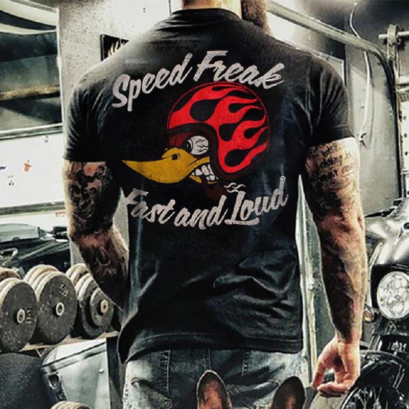 Men's Street Style Printed Short Sleeve T-shirt