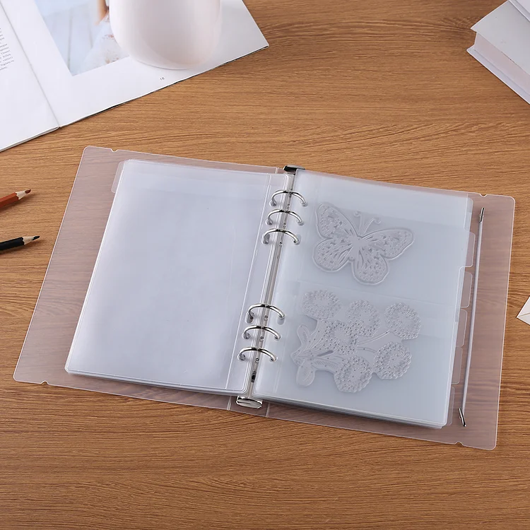 Diamond Painting Storage Book Beads Container Clear Loose Leaf A5