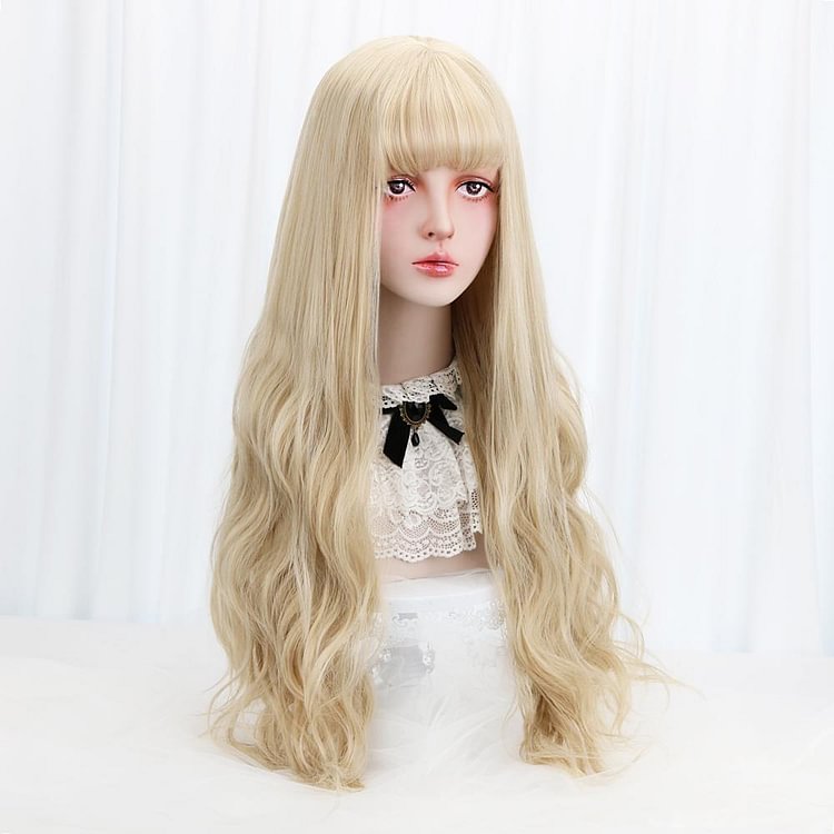 Golden Cosplay Lolita Wig SP15218