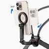 JJC Magnetic Neck Mount For Mobile Phones DJI Action5Pro/4 Accessories GoPro13/12 Sports Camera Mount Chest Fixed First-Person Perspective Shooting