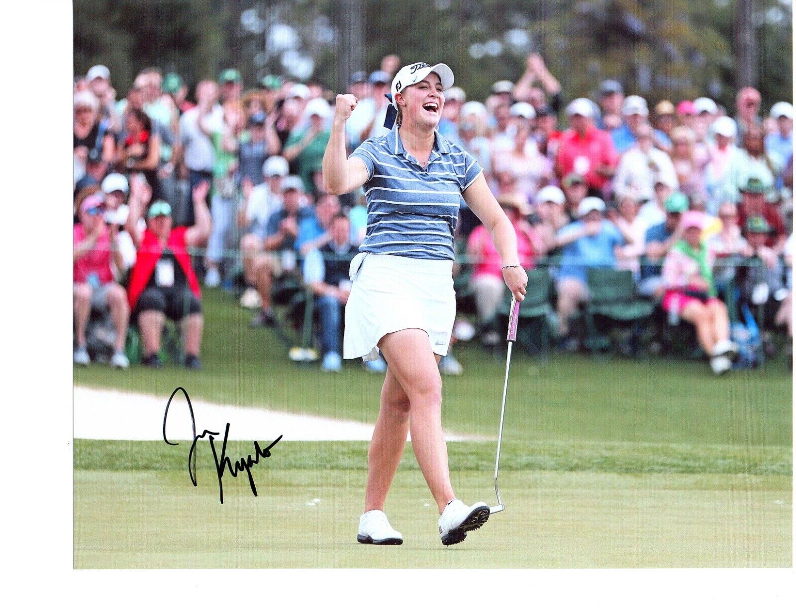 Jennifer Kupcho LPGA signed autographed 8x10 golf Photo Poster painting 2019 Augusta National e