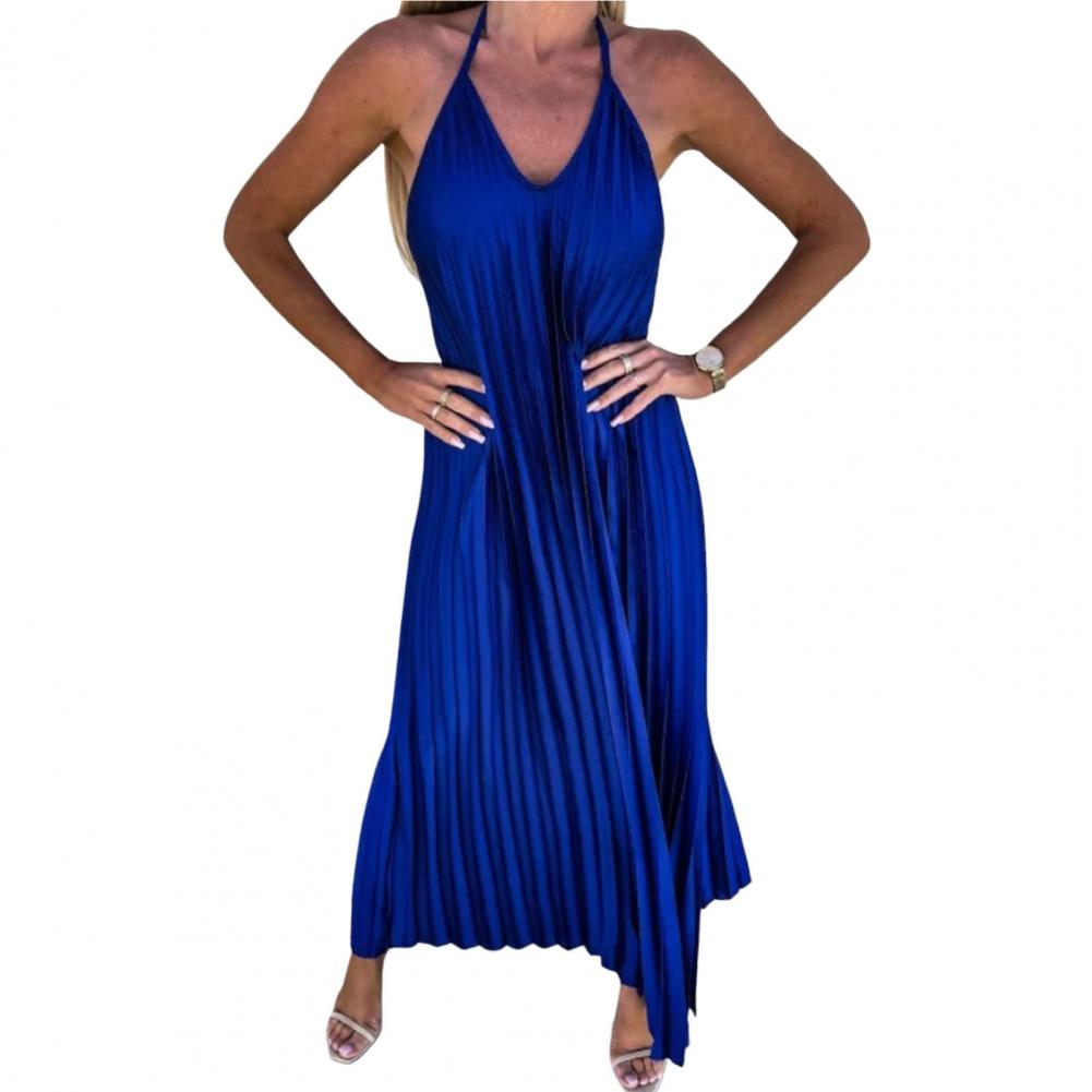 Fashion Casual Solid Color Bohemian Off Shoulder Loose Sheer Maxi Dress