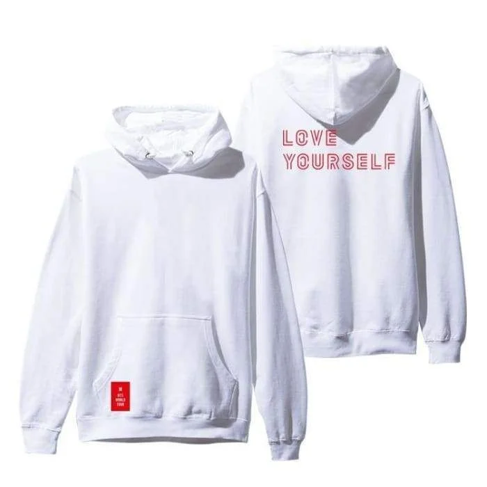 Bts official best sale hoodie love yourself