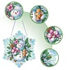 Flocon de neige d’hiver - pendentif bricolage 5d