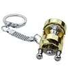 1pc Alloy Fishing Reel Drum Pendant Keychain Fishing Wheel Pendant Angler Gift