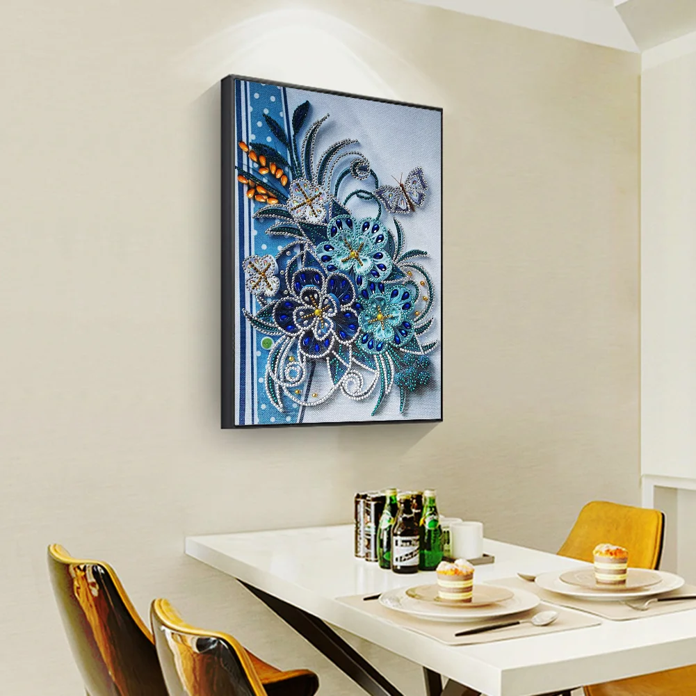 Diamond Painting - Special Shaped Drill - Flower(30*40cm)