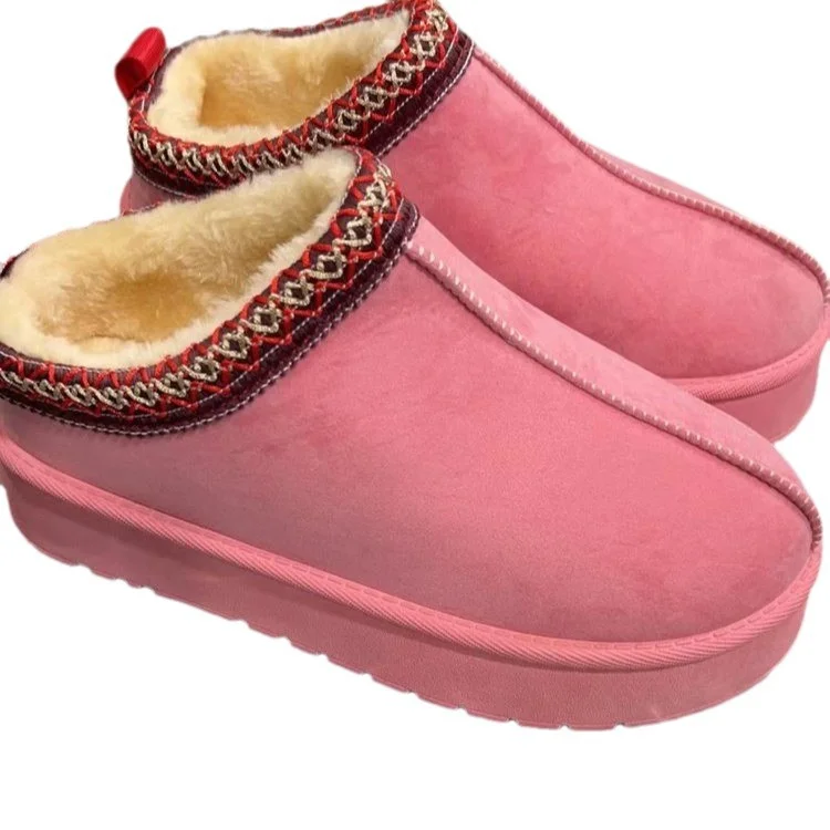 Breakj Breakj Size Snow Boots Women 2023 Winter New Velvet Women's Shoes Warm Boots Cotton Shoes Women