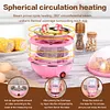 110V/220V Electric Egg Boiler 3-Layer Automatic Corn Steamer Rapid Heat Poacher
