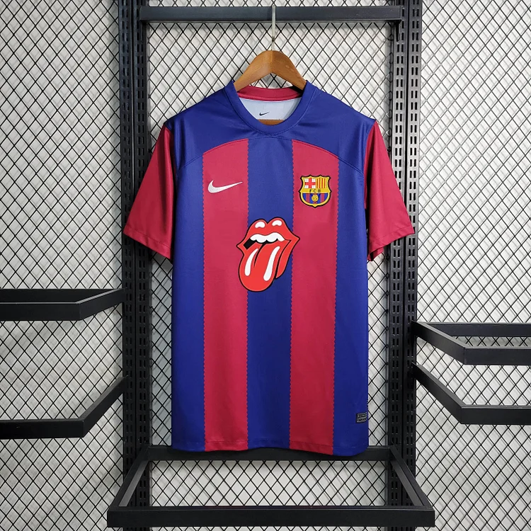 FC Barcelona x Rolling Stones Sondertrikot 2023-2024