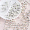 Eletroplate Golden Silver Round Acrylic Beads DIY Accessories