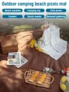 Foldable Thick 600D Oxford Camping Mat Waterproof for Camping Hiking Backpacking