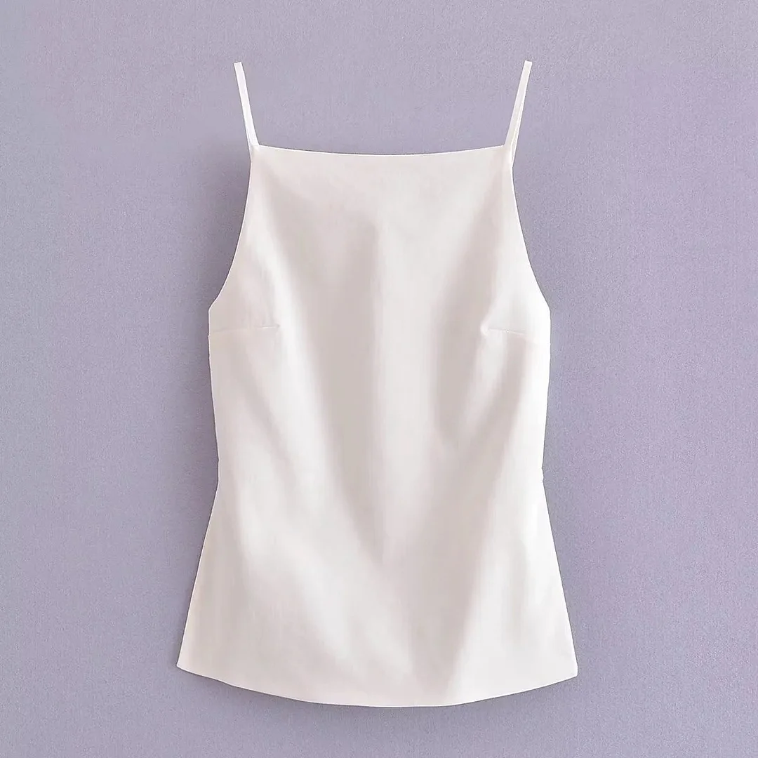 Toloer Strappy Backless Top-Outfit Ideas