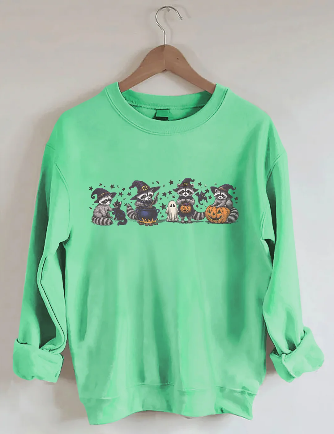 Raccoon Halloween Sweatshirt