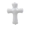 20PCS Babyshower Cross Baptism Ceremony Aluminum Film Balloons Community Party Festive Decors