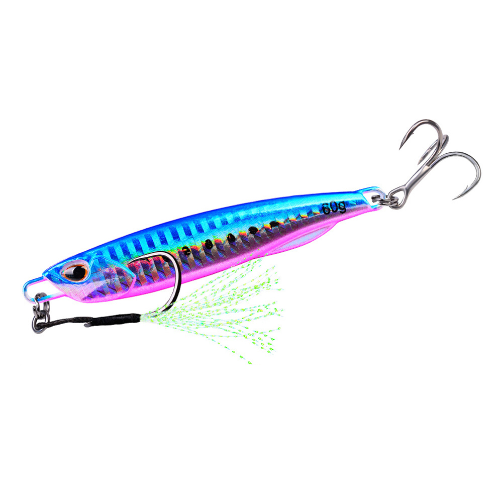 

Metal Jig Fishing Lure Hard Saltwater Trolling Jigging Sinking Casting Bait, 501 Original