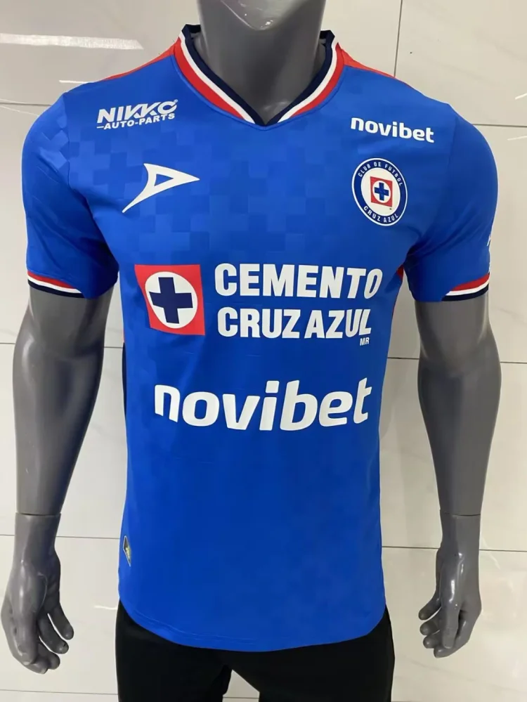 2025-26 New Season-Blue Cross Home Jersey-Fans Edition