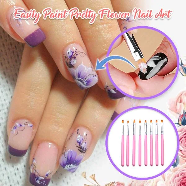 Flower Nail Art Brush Pens