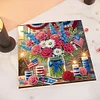 (Pre-Framed)Memorial day-Special Shape Diamond Painting Kit(25x25cm)