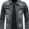 Fashion denim trend retro casual jacket