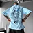 Unisex Casual Totem Print T-shirt Lixishop 