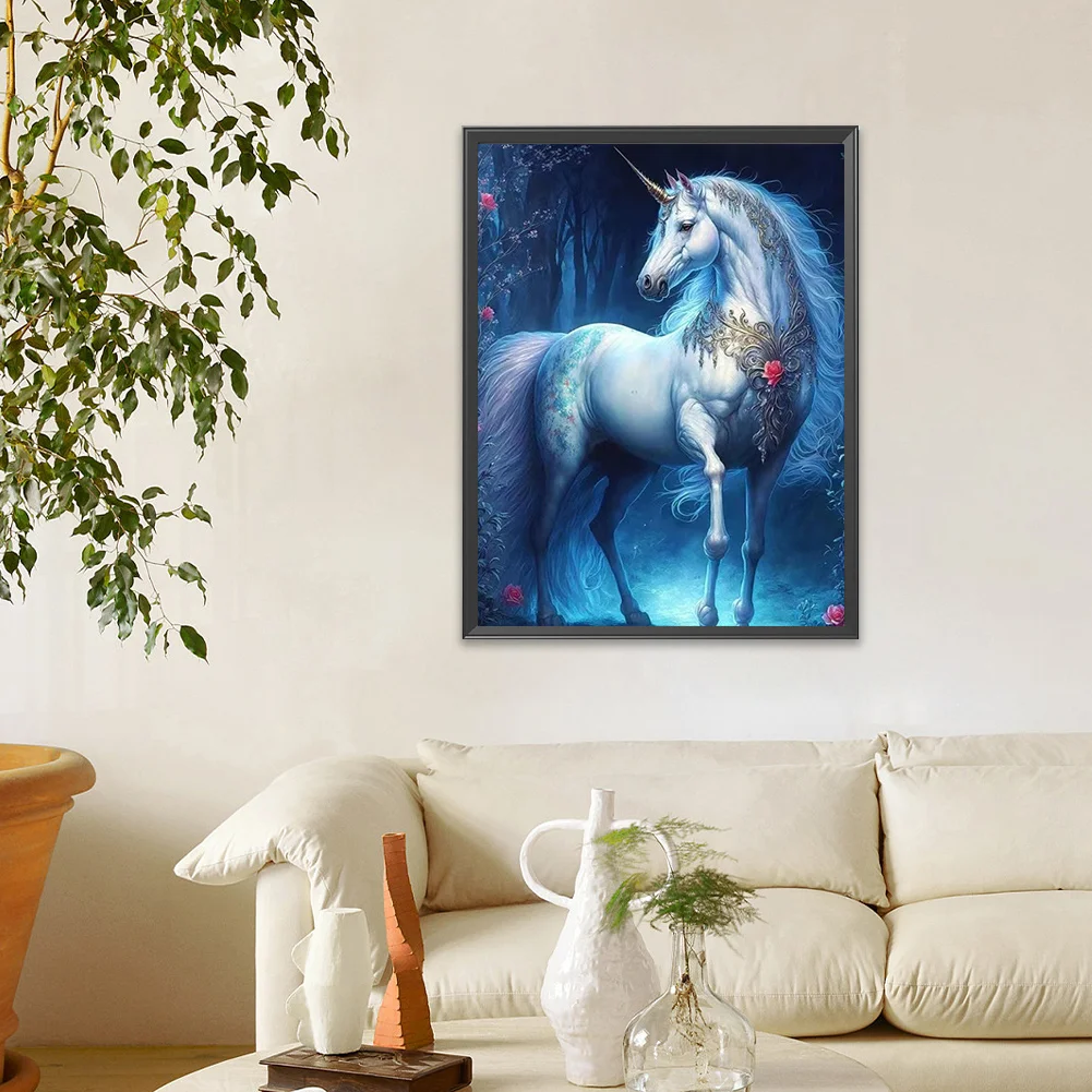 Diamond Painting - Full Round Drill - Unicorn(Canvas|30*40cm)
