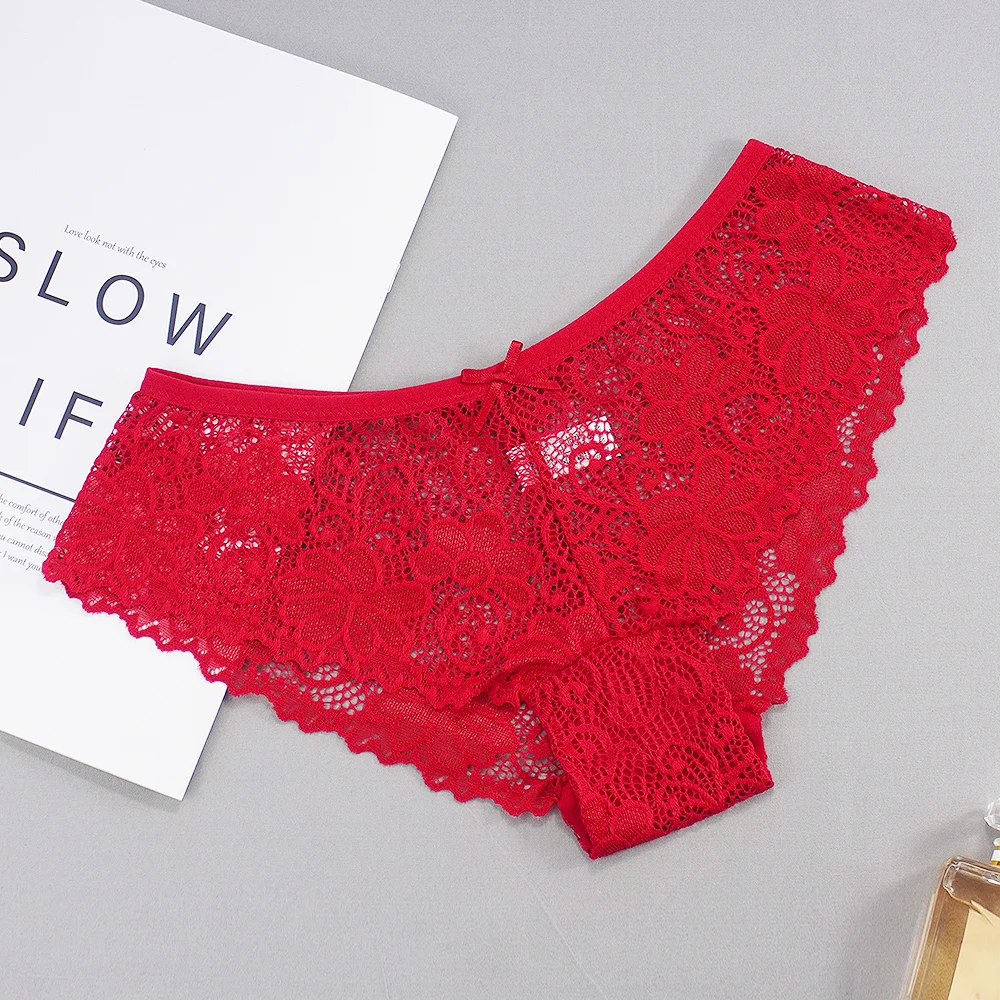 Billionm Sexy Tangas Transparent Panties Lace Panties Low Rise Thongs Women String Seamless Hollow Intimate Girls Underpants