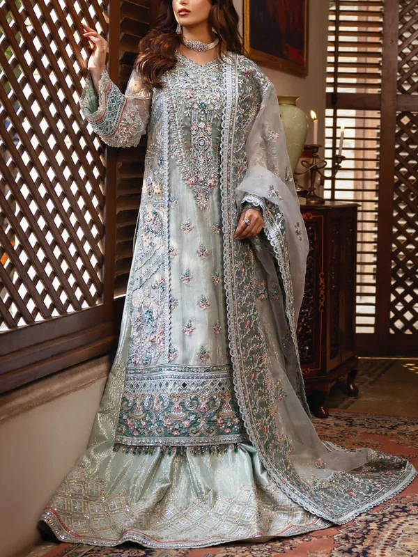 Handmade Beaded Elegant Pakistani Ladies Suit