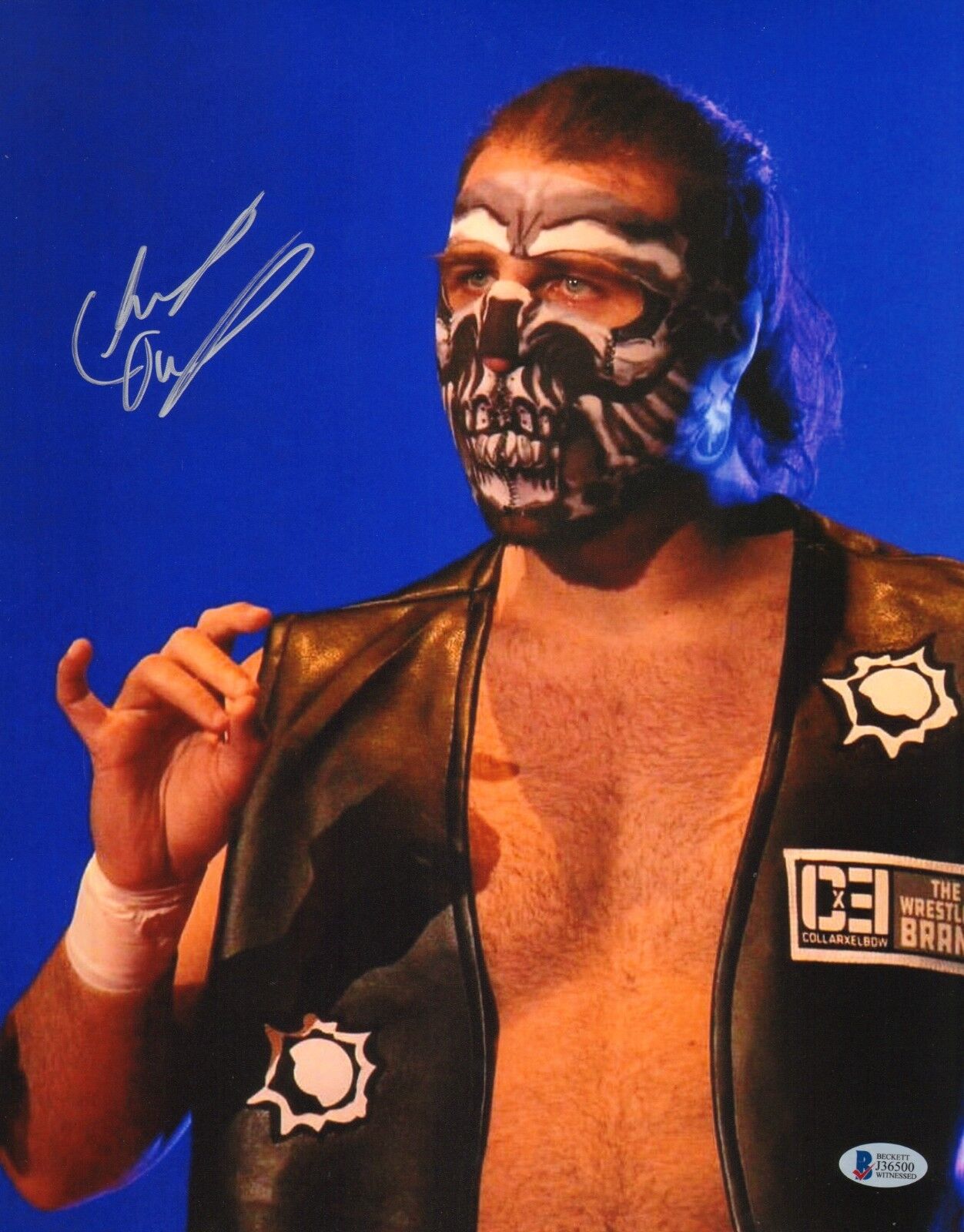 Chase Owens Signed 11x14 Photo Poster painting BAS COA New Japan Pro Wrestling Bullet Club NWA 2