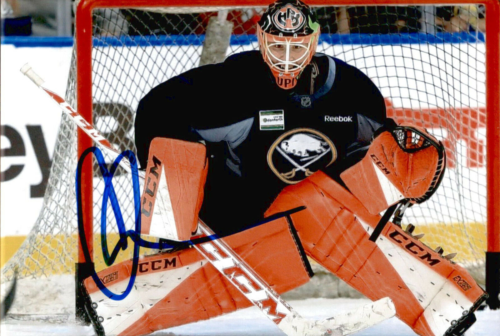 Ukko-Pekka Luukkonen SIGNED 4x6 Photo Poster painting BUFFALO SABRES #3