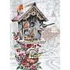 Birds on the Mailbox - 11CT Counted Cross Stitch - 40*56cm