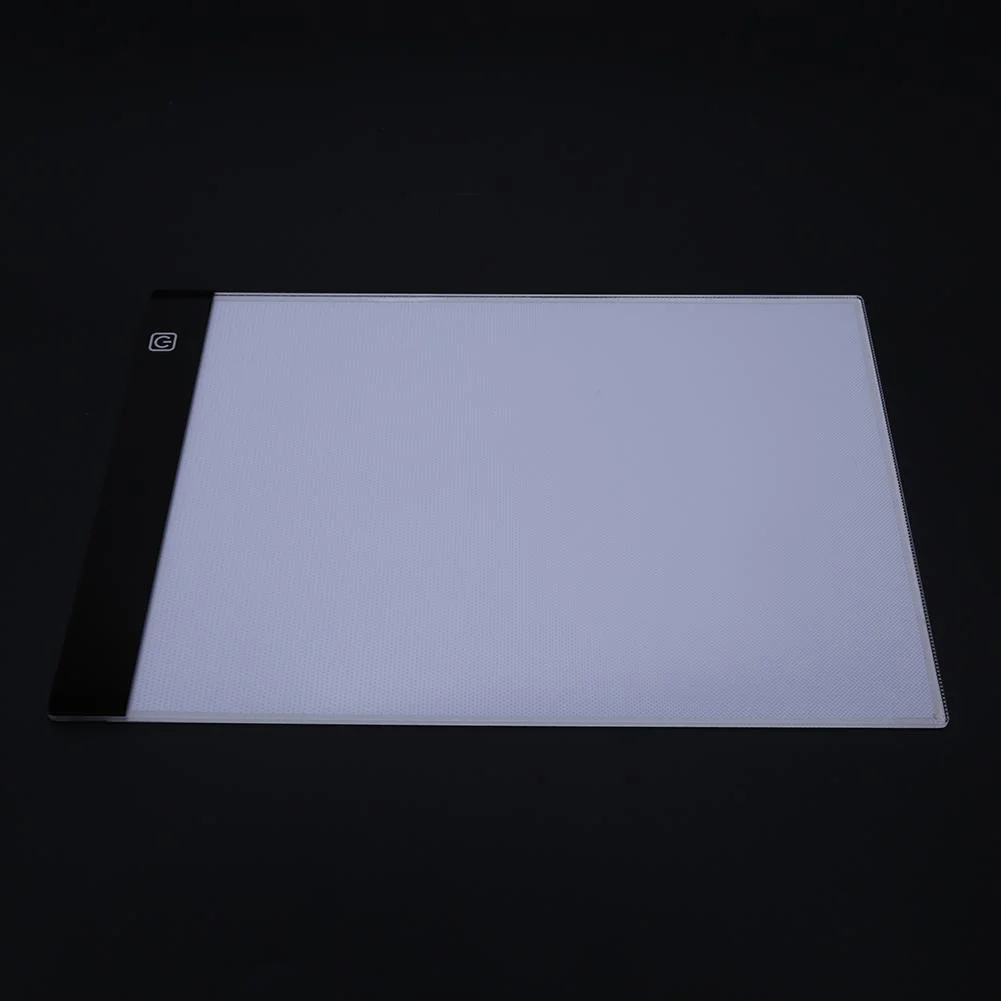 A4 K2 LED Artist Thin Type Stencil Drawing Board Light Tracing Table Pad