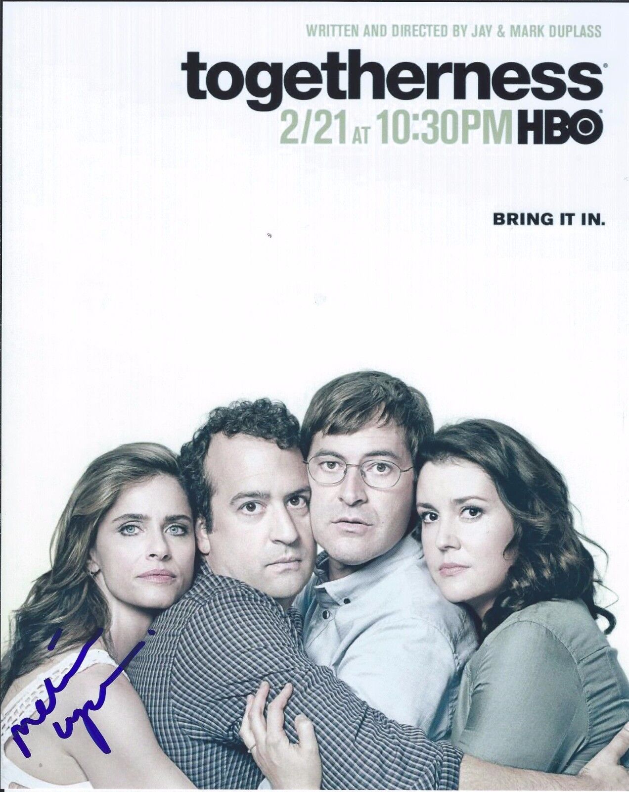 Melanie Lynskey Signed Autographed 8x10 Photo Poster painting Togetherness D