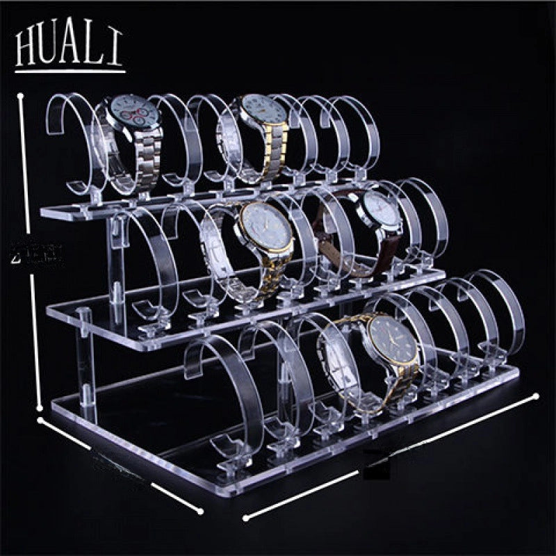 Watch Display Stand Acrylic Watch Display Stand Plastic Bracket Bracket Shop Counter Display Props Beiyang