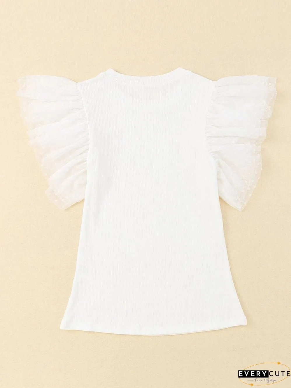 Charming Ruffle Sleeve Top