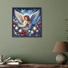 (30*30cm)Angel Girl - Round Partial AB Drill Diamond Painting