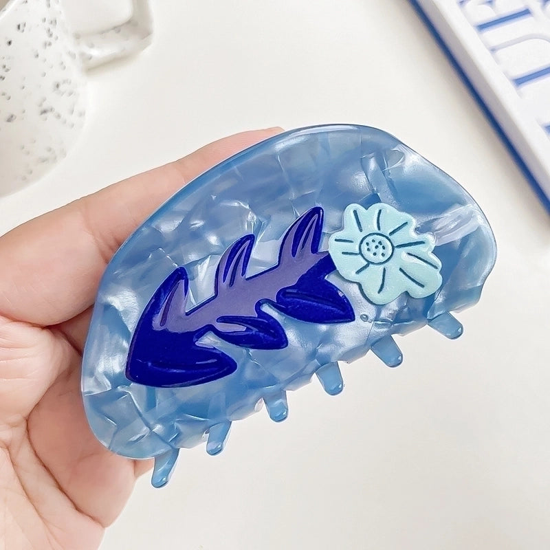 Minimalist Butterfly Pvc Hair Clip Hair Claws