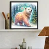 Diamond Painting-DIY Full Round Drill Bear