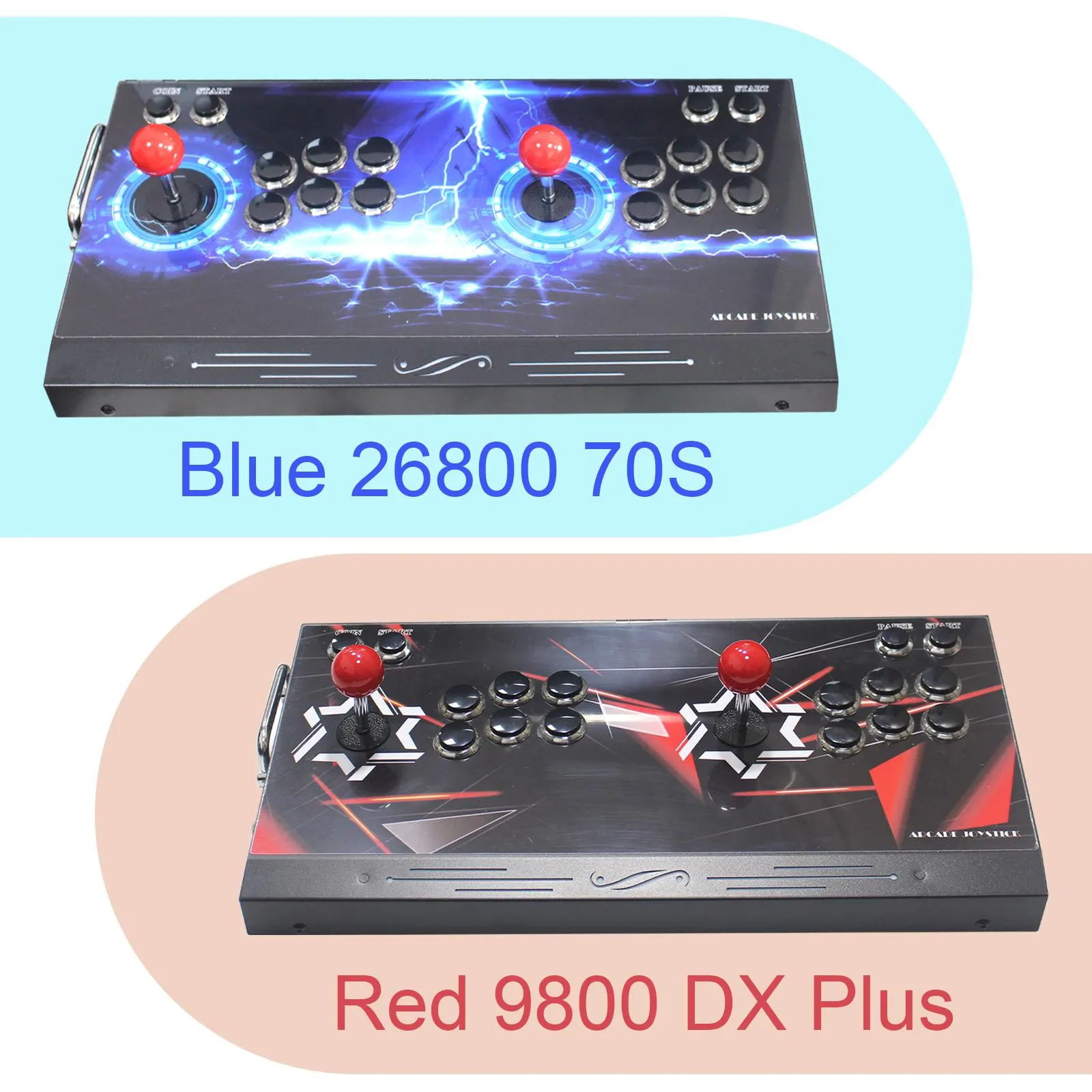 9800 in 1 Hand-held Portable Selected Arcade Game Console 17.5-inch HD Screen Dual Players Box DX, Retro Video Game Machine Search/Hide/Save/Load/Pause Games 9800 in 1 Hand-held Portable Selected Arcade Game Console 17.5-inch HD Screen Dual Players Box DX, Retro Video Game Machine Search/Hide/Save/Load/Pause Games