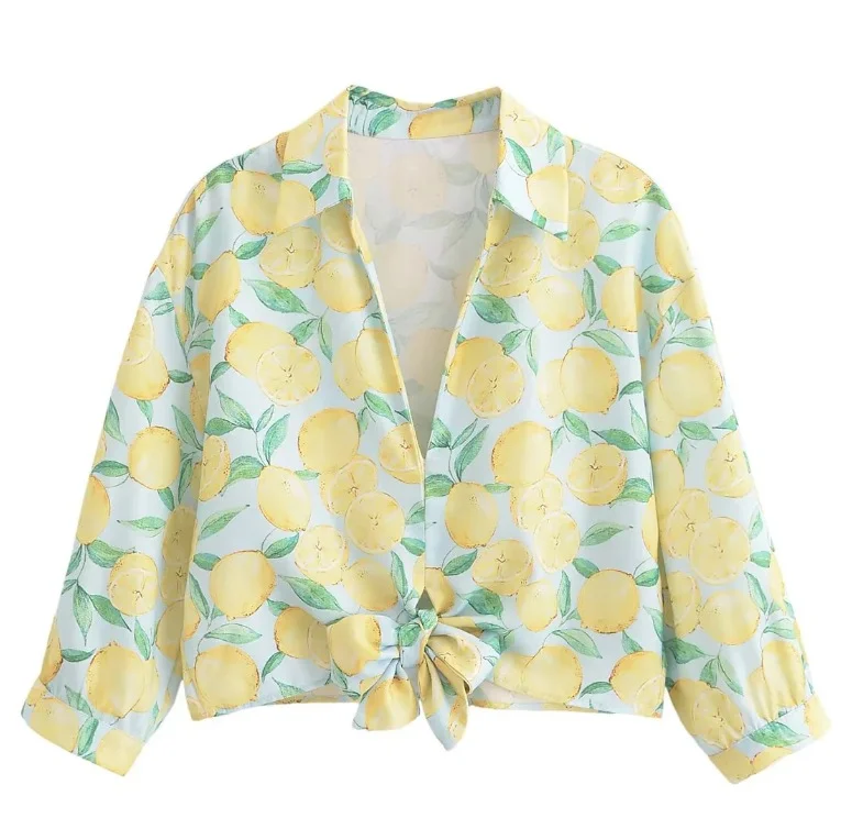 Nigikala Nigikala Women's INS Burst Linen-Blend Printed Shorts Set