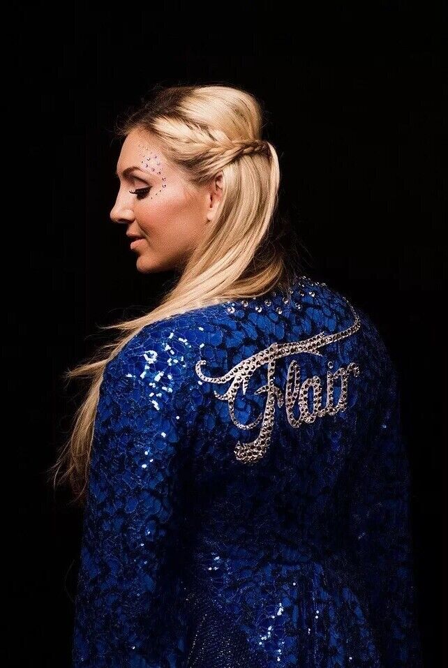 Charlotte Flair Poster 12x18 Photo Poster painting Superstar Diva WWE NXT AEW Wrestling Raw