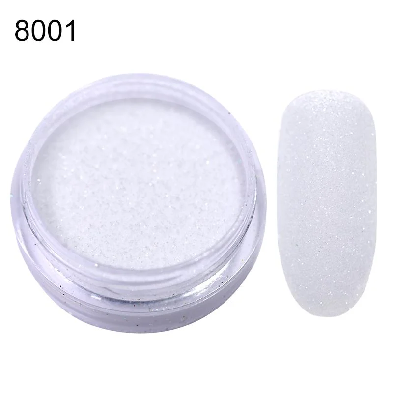 Sugar  Nail Powder Hair Wool Shining Nail Art Glitter Dust Pigment DIY Nail Art Decoration-Nail Inspo