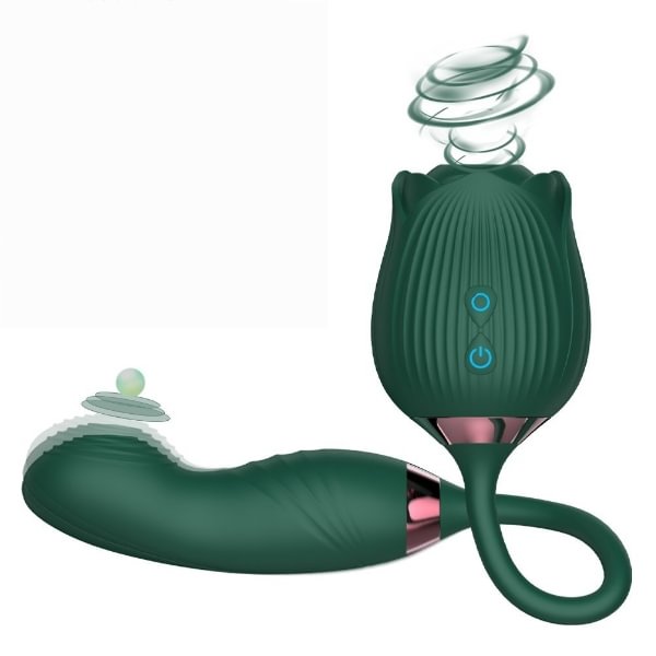 The Rose Toy Clit Sucker With Flapping Vibrator, G Spot Dildo Clitoris Stimulator,rose toy,the rose toy,rose vibrator,rose sex toy